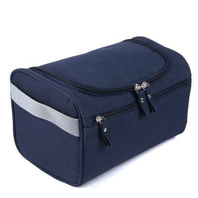 China Polyester HangingTravel Wash Makeup Organizer Toiletry Bag Travel Water Resistant Toiletries Bag For Men for sale