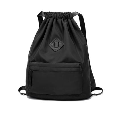 China Custom Logo Waterproof Sports Backpack Nylon Drawstring Bag for sale