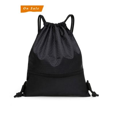 China Waterproof Unisex Durable Travel Customized Waterproof Waist Football Polyester Nylon Breathable Drawstring Swim Gym Bagackpack Sports B for sale