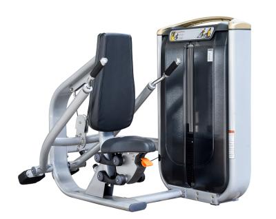 China Eco - Friendly Gym Equipment Pin Loaded Fitness Machine Seated Triceps Press for sale