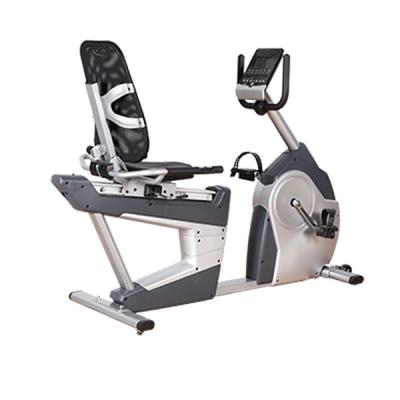 China Lightweight Commercial Plug-in Horizontal Exercise Bike+APP Smart Eco-friendly for sale