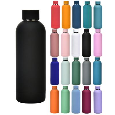 China New Design Sustainable Hot Selling Luxury Stainless Steel Vacuum Insulated Water Bottle 500ml 750ml Insulated 17 Ounce Stainless Steel Bottle for sale