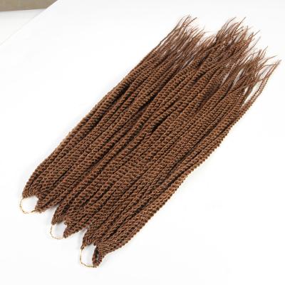 China SENEGAL 3PCS TWIST Luxury Synthetic Crochet Braiding Hair Extension For Women Wholesale Cheap And Easy To Install By Individual Braid for sale