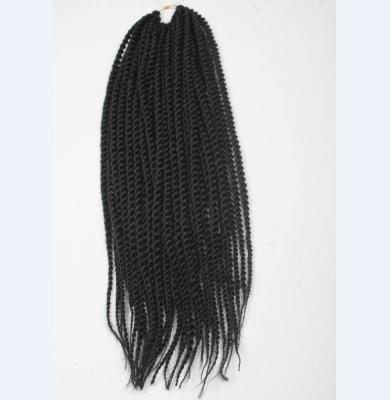 China Luxury Senegal Twist Braids Synthetic Hair Extensions Hair For Short Bulk Selling Good Quality 20inch Custom Braids Crochet Braids for sale