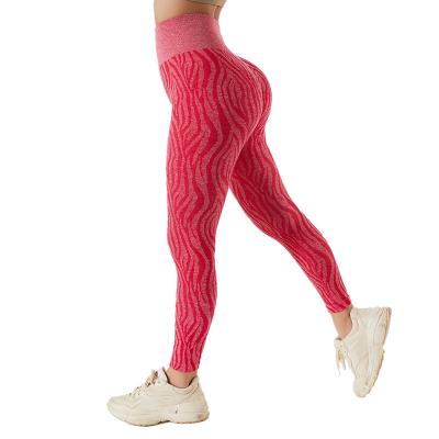 China Seamless Four Way High Leg Pants Fitness Gym Stretch Women Exercise Workout Leggings Breathable Outdoor Yoga Running for sale