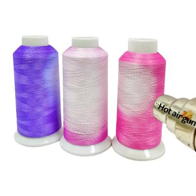 China High Quality Functional Thread Temperature Changing 100% Polyester FDY 150D/2 Thread Anti-bacteria Embroidery Thread In Stock for sale