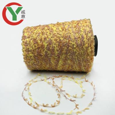 China Wholesale High Quality Ring Spun Butterfly Velvet Yarn 100%Nylon Fancy Yarn Knitting Yarn For Sweaters for sale