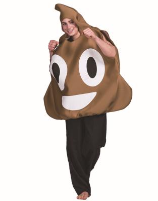 China Funny Poop Cosplay Costume Kids Stage Or Party Adults Costume For Cosplay Party Halloween Christmas Poop Shit Performance for sale