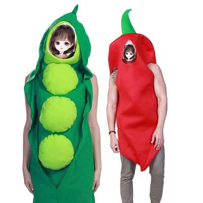 China stage or party kids cosplay costume adult funny fruit and vegetable mascot peanut wholesale costume cosplay for sale