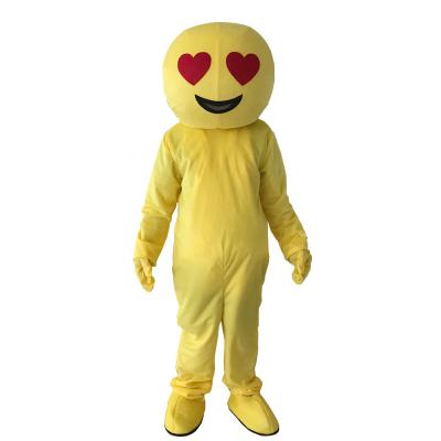 China Cotunme Customized Quirky Cosplay Adult Funny Emotion Mascot Costume Funny Halloween Cosplay for sale