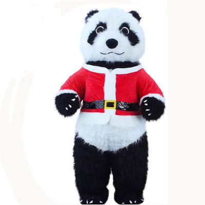 China High Giant Panda Inflatable Costume Realistic Walking Inflatable Panda Costume Advertising Inflatables Customized Available for sale