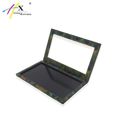 China Custom Print Private Label EYE Artwork Makeup Empty Magnetic Eyeshadow Palette for sale