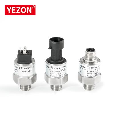 China car air 4-20ma 0.5-4.5v water ceramic truck compressor yezon 304L HAVC brake pressure fuel and oil sensor for sale