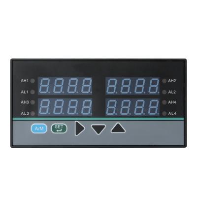 China Strong Four-circuit Pressure Display Instrument Anti-interference Multi-channel Capacitance Temperature Display Control Instrument for sale