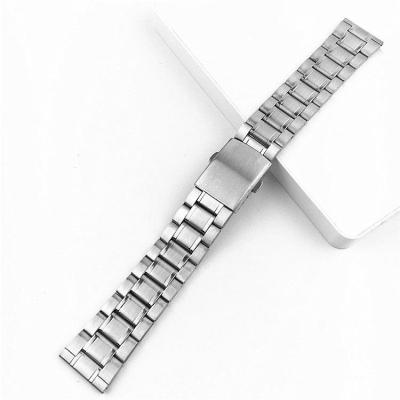 China Waterproof ; Yunse Durable Metal Replacements Chain 5 Beads 316L Stainless Steel Strap Metal Dive Watch Chain 12mm-24mm for sale