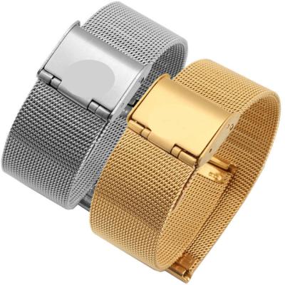 China Yunse Quick Release Mesh Loop Magnetic Stainless Steel Stylish Milanese Watch Strap 8/10/12/14/16/18/20/22/24mm For Different Type Watch for sale