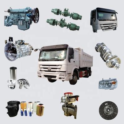 China Heavy Duty Truck 10 wheeler SINOTRUK HOWO Truck Parts HOWO 371 375 Dump Truck Spare Parts Te koop