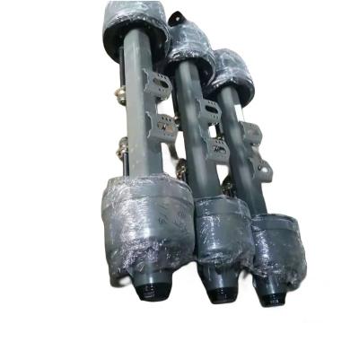 中国 Standard Size Trailer Axle Truck Trailer Semi Trailer Axle for Sinotruk HOWO shacman 販売のため