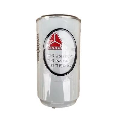 China Howo Spare Parts Truck Accessioris SINOTRUK CNHTC Fuel Filter WG9925551112 Standard Size for sale