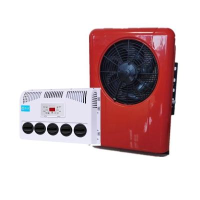 China 12V Electric Tractor Cab Air Conditioner for Metal Case Truck Sleeping Parking Cooler for sale