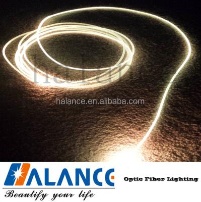 China Transition Side Glow Visible Lightweight Solid Fiber Lighting For Pool Lights for sale