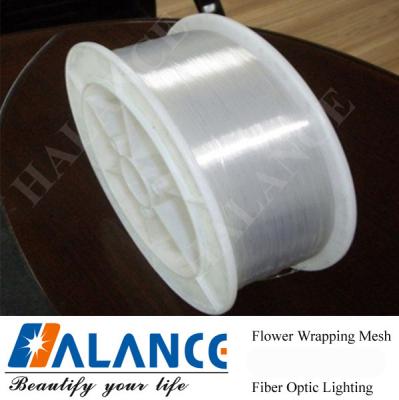 China Polyresin end lighting pmma plastic 0.75mm single fiber optic for sale