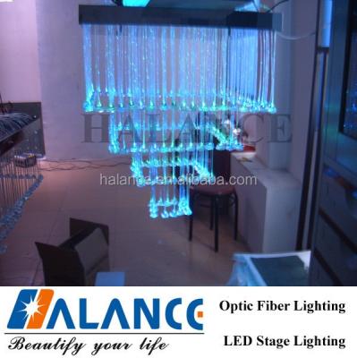 China 2012 Modern Crystal Chandelier With Fiber Optic Crystal Pendant Light for sale