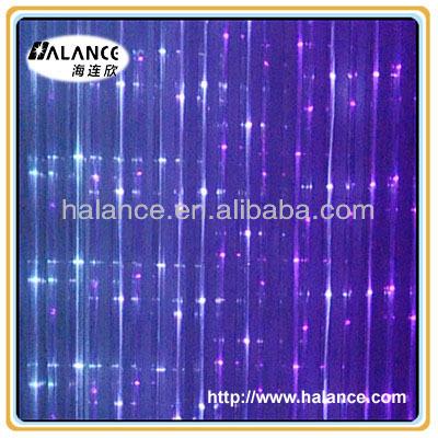 China Sparkle Cascading Curtain Side Glow Fiber Optic Led Waterfall Curtain Light for sale