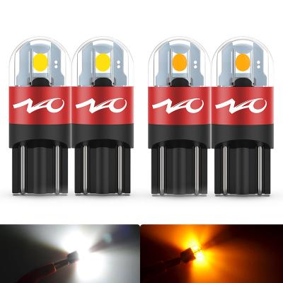 China Turn Signal Light NAO Super High Bright 3030 SMD 168 194 Interior Light H6W Canbus Luz Luces Focos Para Auto Led T10 W5W Wedge Car Bulb T10 Led for sale