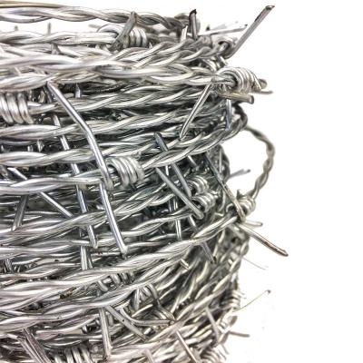 China Galvanized Barbed Wire 1.8mm Fence / Barbed Wire / Barbed Wire Construction Supplier for sale