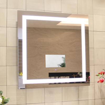 China Android Light System LED Lighted Smart Bathroom Mirror With Touch Screen for sale