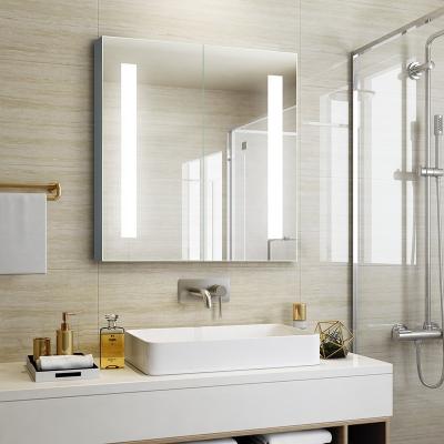 China ISO90001 Manufacturer Large Vanity Modern LED Bathroom Mirror Cabinet for sale