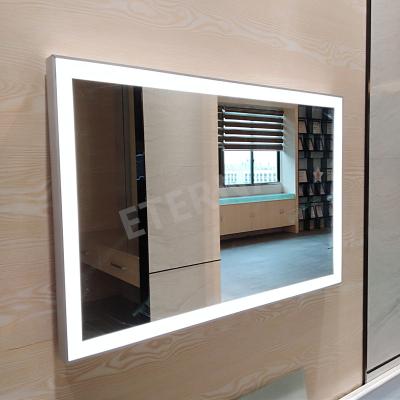 China Hot Sale Luxury Hotel Wall Lighted Good Quality Mirror Smart TV in Living Room Max Business for sale