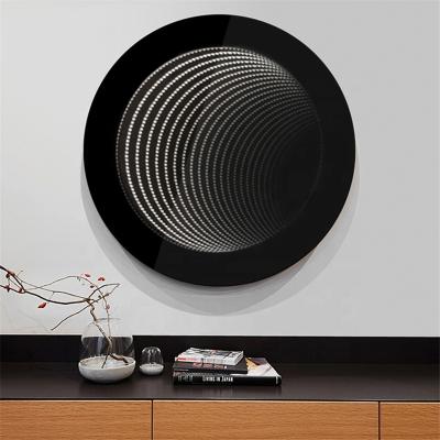 China Bright Round Single Color LED Infinity Mirror for sale