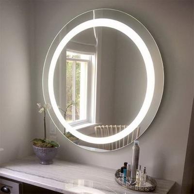 China Best Selling New Design Hotel Bathroom LED Infinity Mirror Full Wall Magnifying Mirror With Led Lights for sale