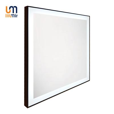 China Illuminated Professional Wall Frame Mirror Fitness Gym Mirror Hollywood Mirror for sale