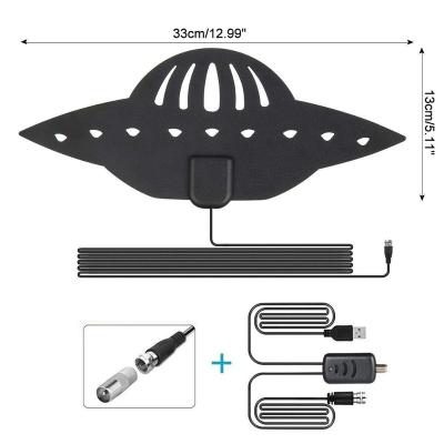 China Factory Directly Wholesale UFO Shape 20 DBI Indoor Digital TV Antenna SA-HDTV15 for sale