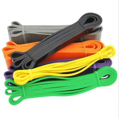 China One Hot Selling Fitness Equipment Yoga Latex Elasticity Home Multicolor Natural Resistance Band Heavy Duty Fitness Band for sale