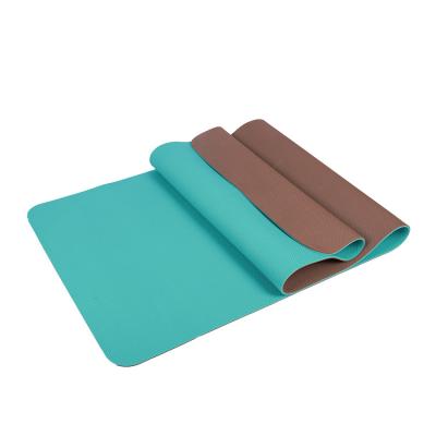 China Non-slip Professional Custom Design Non-slip Eco-friendly Waist Printing Exercise Pad Yoga Mates Fitness Tape Yoga Mat for sale