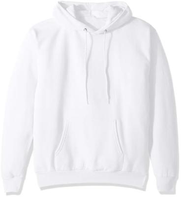 China Logo 100% custom men's pullover hoodie other high quality men's white cotton long sleeve plain hoodies customer's own for sale