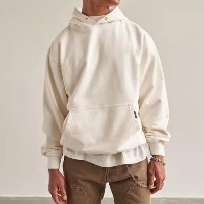 China Anti-wrinkle New style Pullover Heavyweight 100% Cotton Customize Bulk Blank Oversized for men Hoodies for sale