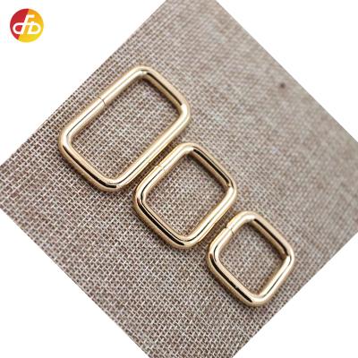 China Bags Bag Adjustable Rectangular Iron Metal Strap Buckle Wholesale for sale