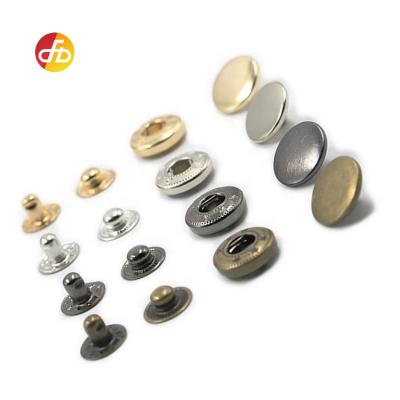 China For shoes etc spring button snap heavy duty snaps. Garment Bag Round Press Brass 65 Metal Jacket Metal Snaps for sale