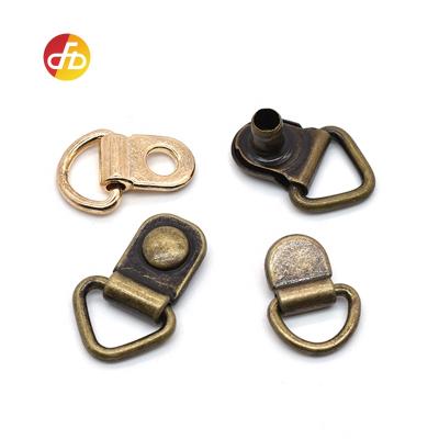 China Shoes/boots/climbing boot china manufacture wholesale shoe accessories iron hardware metal shoe buckle hooks D-ring for sale