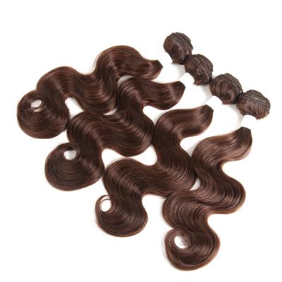 China Hot Selling BODY WAVE 2022 Color 1B Synthetic Hair Weave Synthetic Hair Extension For Women Cheap Hair for sale