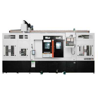 China Torno CNC de doble huso de precisión con alimentación rápida de 24/24m/min en el eje X/Y en venta