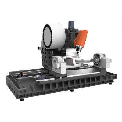 China Máquina de fresado CNC de 5 ejes con eje HSK A100/12000 opcional y cargador de herramientas 30T en venta