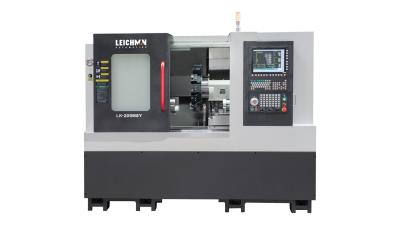 China LK 200M(S)Y Double Spindle CNC Lathe Turning And Milling Compound Machine Back Spindle Type for sale