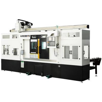 China LK-DS10/15/20P Parallel Double Spindle CNC Lathe With Fast Feed CNC Turning Center for sale