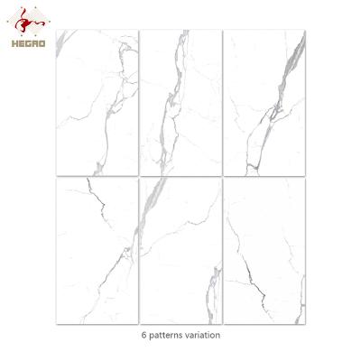 China High Safety 600x1200mm Elizabeth Natural White Marble Flooring Tiles Wholesale for sale